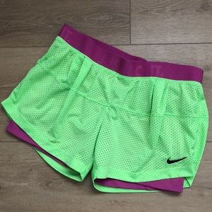 Nike 2 layer compression shorts!